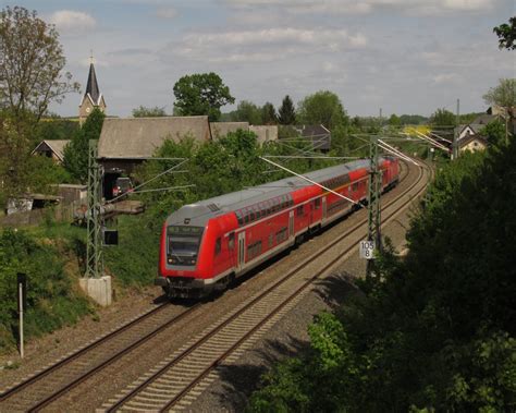 Regionalexpress Nach Hof Mit Steuerwagen Voraus Aufgenommen In