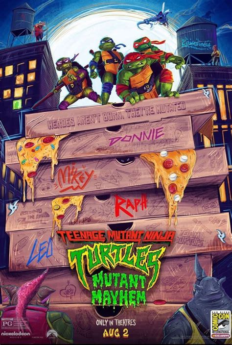 The Teenage Mutant Ninjas Movie Poster