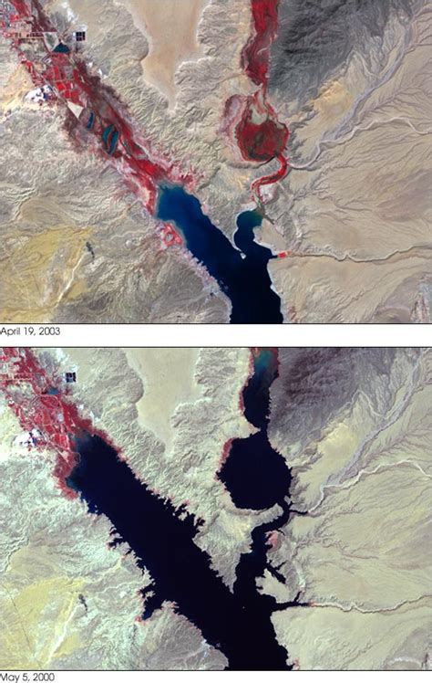 Low Water In Lake Mead Image Of The Day Nasa Index Shtml