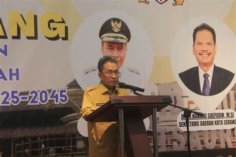 Pj Wali Kota Serang Membuka Acara Rpjpd Tahun Ppid Kota Serang