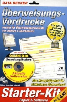 Überweisungs Vordrucke m CD ROM Amazon de Bücher