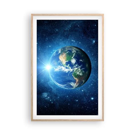 Obraz Plakat Jesteśmy w niebie 61x91cm Kosmos Planet Ziemia