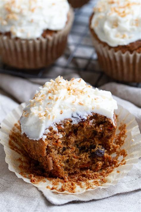 Flourless Carrot Cake Muffins Running With Spoons Recette