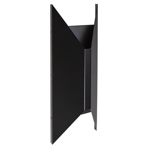 Maxxima Led Outdoor Wall Wash Up And Down Black Sconce Modern Porch