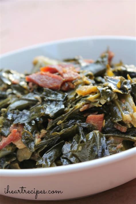 Soul Food Collard Greens Recipe I Heart Recipes