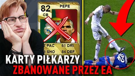 KARTY PIŁKARZY KTÓRE ZOSTAŁY ZBANOWANE PRZEZ EA FIFA 22 YouTube