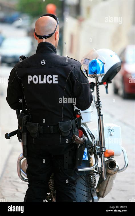 Greek Policeman Hi Res Stock Photography And Images Alamy