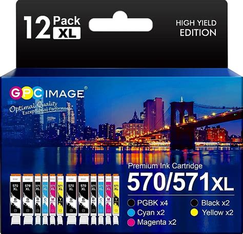 Gpc Image Pack Pgi Xl Cli Xl Ink Cartridges Replacement For