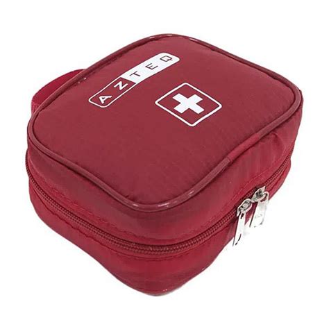 Bolsa Para Kit Primeiros Socorros Azteq First Assist Vermelho PAPASIRI