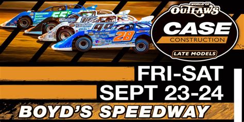 Stateline Showdown With The World Of Outlaws Boyds Speedway