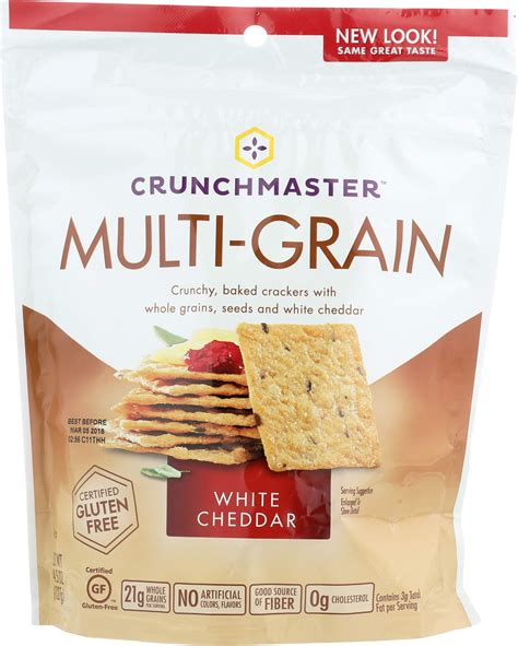 Amazon Crunchmaster Multi Seed Crackers Roasted Garlic Original