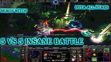 Demon Witch Dota Vs Insane Godlike Battle Mastering Dota All