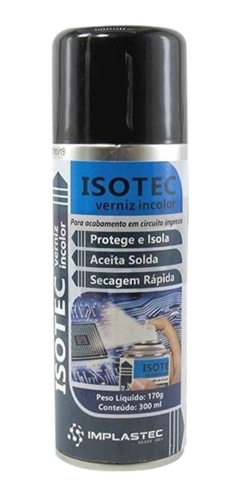 Verniz Incolor Isolante Isotec Spray Ml Implastec Parcelamento Sem