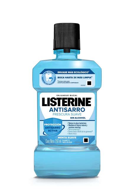 Listerine Enjuague Bucal Antisarro X 250 Ml