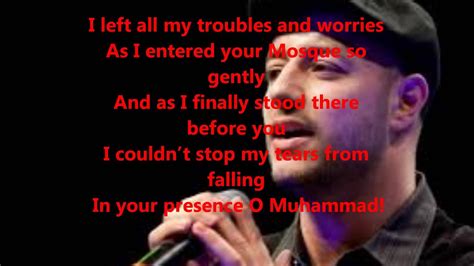 Maher Zain Assalamualaika Ya Rasullullah Lyrics Youtube