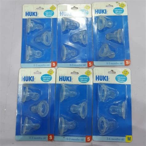 Jual Huki Orthodontic Silicone Nipples Isi Dot Bayi Kota Surabaya