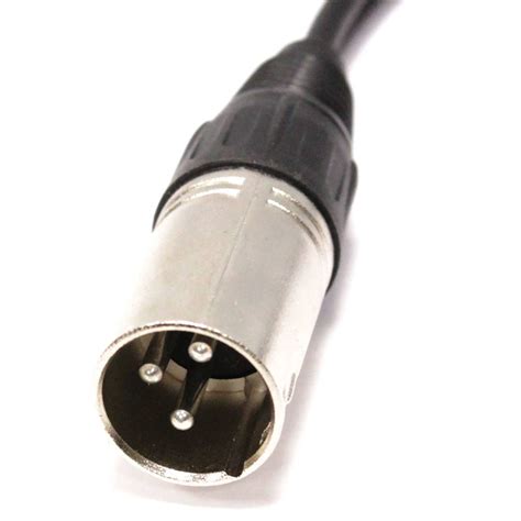 Cabo de áudio estéreo XLR 3 pinos macho para RCA macho 2m Cablematic