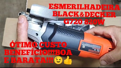 Comprei Uma Esmerilhadeira Black Decker G W Timo Custo