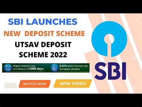 SBI New Fixed Deposit Scheme Utsav Deposit Scheme 2022 Higher Rate Of