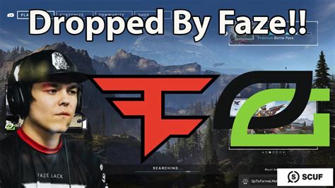 Optic Formal Talks About Bring Dropped By Faze Clan YouTube