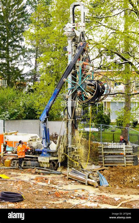 Drilling For Geothermal Energy Deep Down Below Basel Switzerland