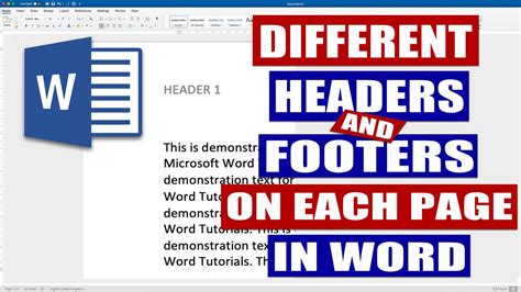 How To Have Different Headers In Word Sections Printable Templates Free