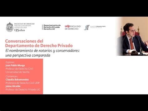 Conversaciones Del Depto Derecho Privado El Nombramiento De Notarios