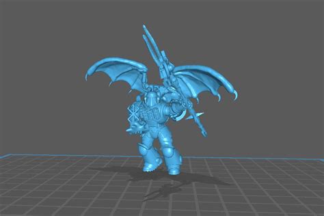 Free Stl File Berserk Marine X Wizard・3d Printer Model To Download・cults