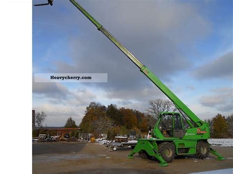 Merlo Roto Evs Winch Telescopic Lift Truck Photo And Specs