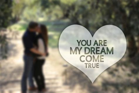 A Couple Kissing In Front Of A Heart Shaped Photo With The Words You