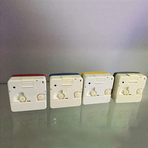 Mini Travel Alarm Clock, Portable Beeper Silent Alarm Scanning with