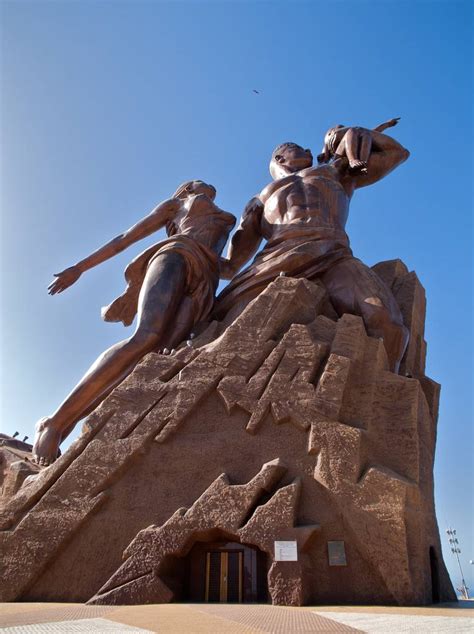 Monumento Al Renacimiento Africano Dakar Senegal África