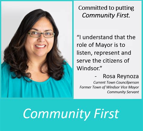 Rosa Reynoza For Windsor Mayoral Campaign 2022