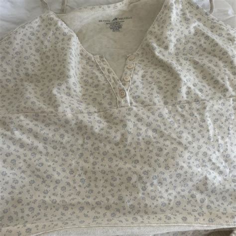 Brandy Melville Pj Set Super Cute And Comfy Great Depop