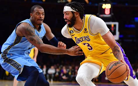 Anthony Davis Big Night Propels Lakers Past Grizzlies