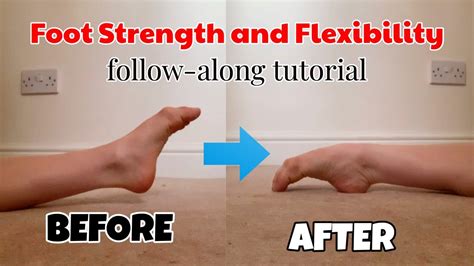 Strong And Flexible Ballet Feet In Just Half An Hour Follow Along Exercises Youtube