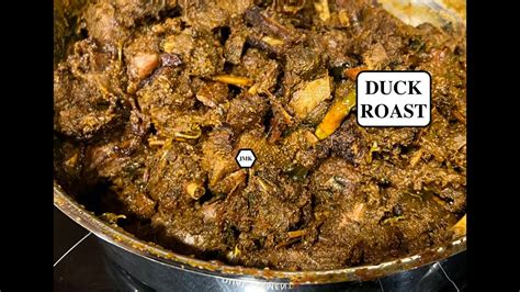 Kerala Style Duck Roast Kuttanadan Duck Roast Youtube