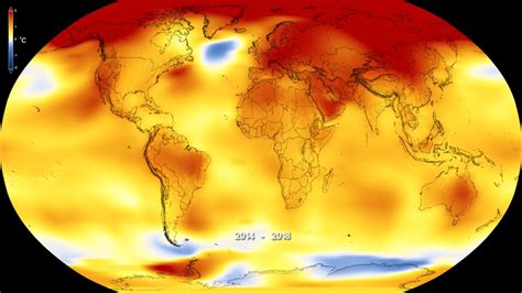 Nasa Svs Global Temperature Anomalies From To