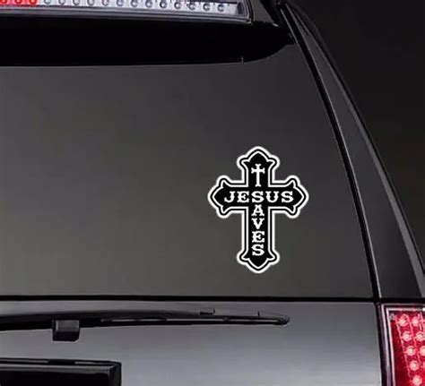 Jesus Saves Car Stickers