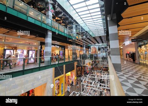 People Visit Melbourne Central Shopping Mall And Train Station In