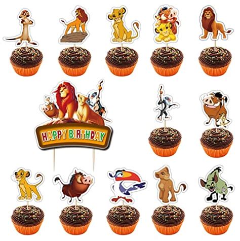 I Tested These Adorable Lion King Cupcake Toppers And Theyre A Roaring