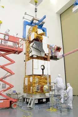 Spaceflight Now Breaking News Nasa S Aura Satellite Delivered To