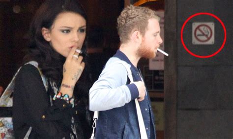 Cher Lloyd Lights A Cigarette In A No Smoking Area Daily Mail Online