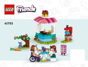 Manual De Uso Lego Set Friends Puesto De Tortitas