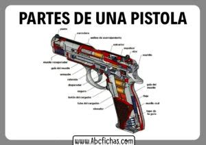 Partes De Una Pistola Y Revolver Como Funciona Una Pistola