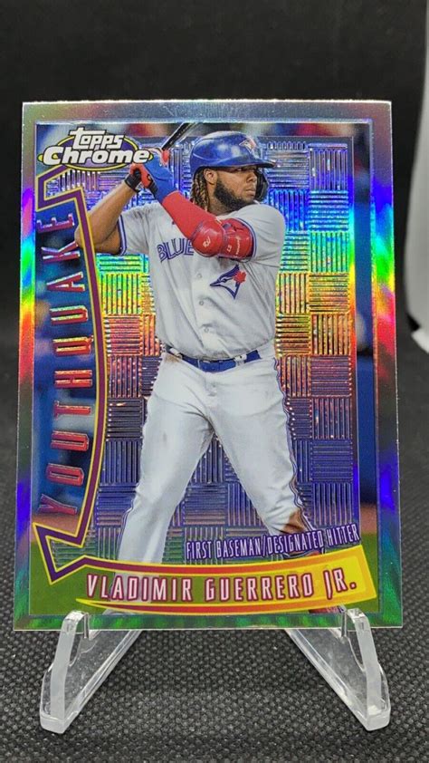 Topps Chrome Sonic Vladimir Guerrero Jr Youthquake Toronto Blue