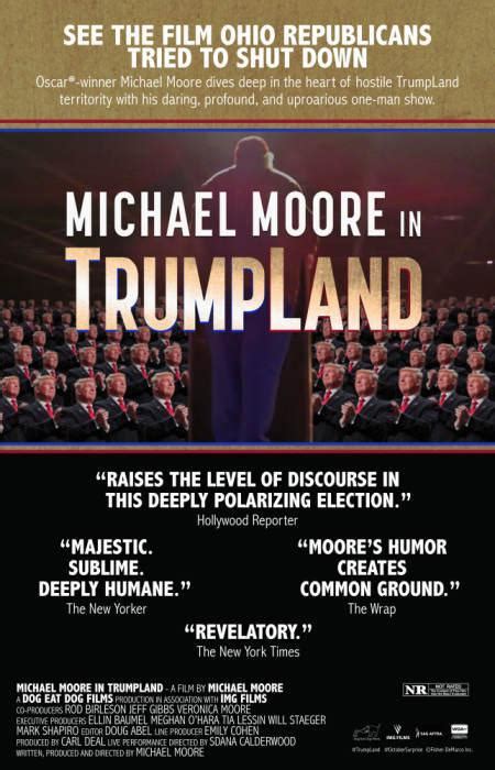 Michael Moore In Trumpland 2016 Filmaffinity