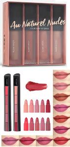 Love Nature Premium In Red Nude Edition Lipstick Long Lasting Nude Liquid Lipstick Price In