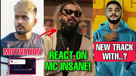 Emiway Bantai Comment On Mc Insane Mc Insane React Badshah Reply For