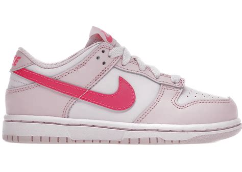 Nike Dunk Low Triple Pink PS Swappa